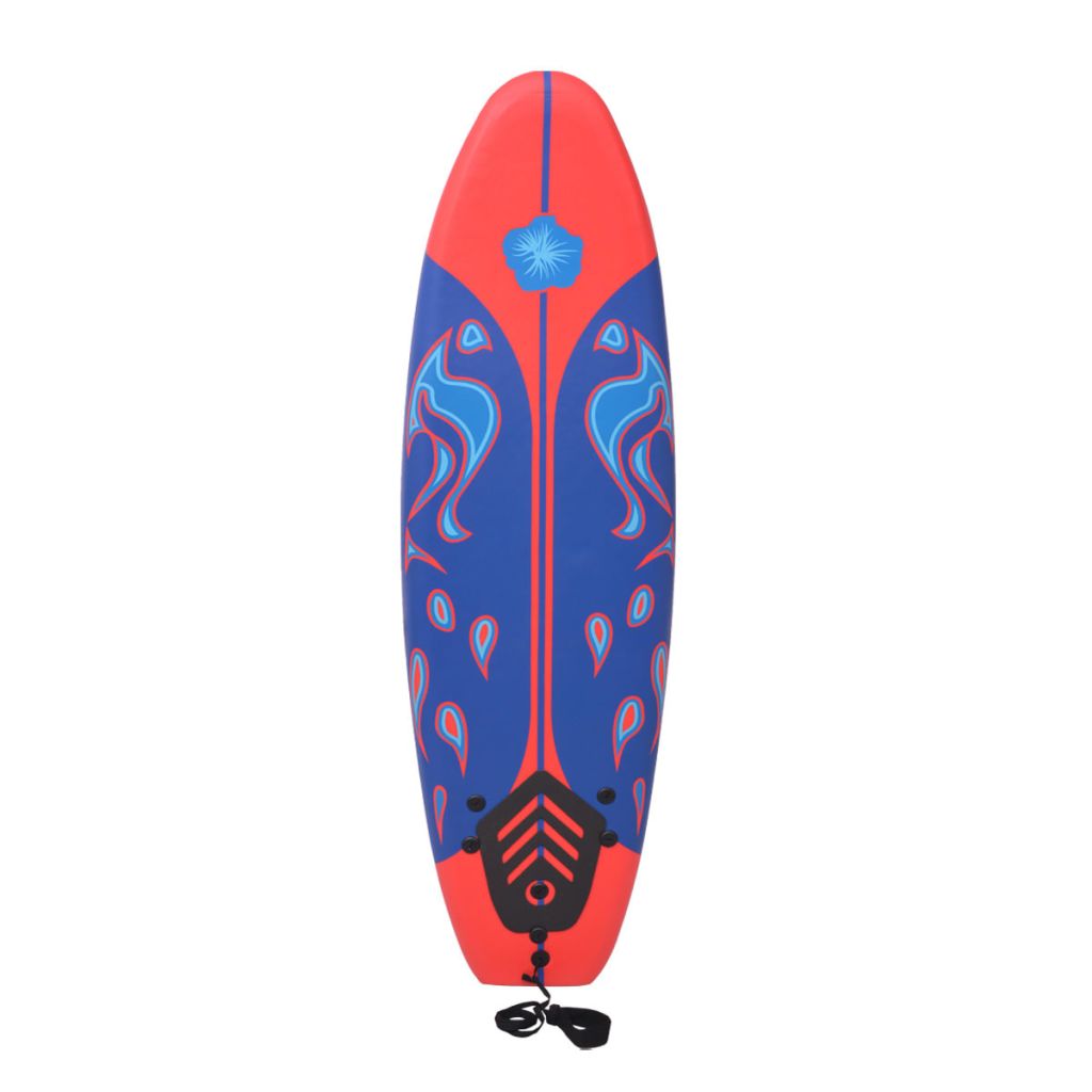 Surfboard Blue and Red 170 cm