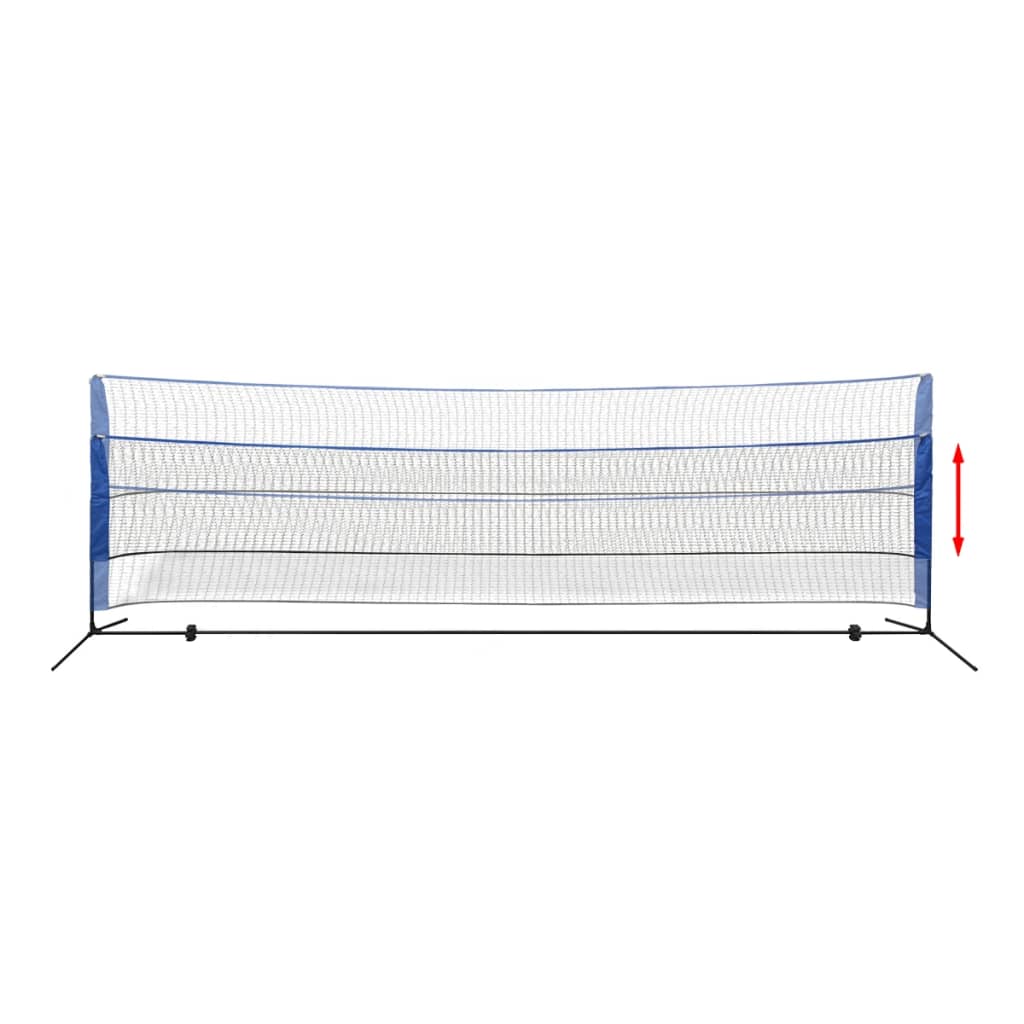Badminton Net Set with Shuttlecocks 500x155 cm