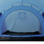 Camping Tent 6 Persons Navy Blue/Light Blue