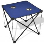 Foldable Camping Table Blue