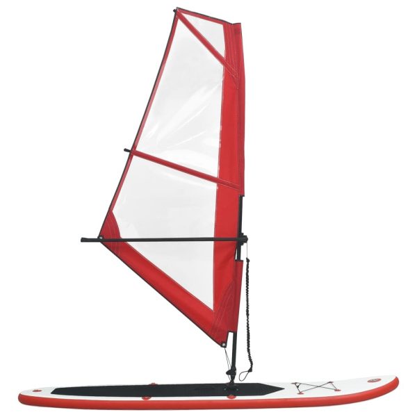 Inflatable Stand Up Paddleboard with Sail Set