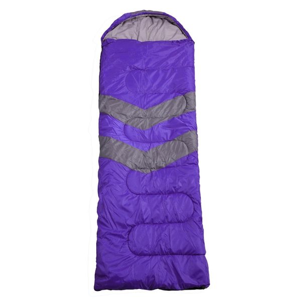 Single Sleeping Bag Bags Outdoor Camping Hiking Thermal -10 deg Tent