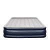 Queen Air Bed Inflatable Mattress Sleeping Mat Battery Built-in Pump