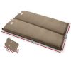 Weisshorn Single Size Self Inflating Matress Mat Joinable 10CM Thick – Coffee, 190x112x10 cm