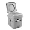 Weisshorn 20L Portable Outdoor Camping Toilet – Grey – Without Carry Bag