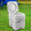Weisshorn 20L Portable Outdoor Camping Toilet – Grey – Without Carry Bag