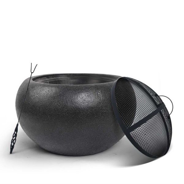 Fire Pit Bowl Black 61cm