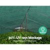 Instahut 30% UV Shade Cloth Shadecloth Sail Garden Mesh Roll Outdoor – Green, 3.66×20 m