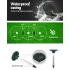 Gardeon LED Solar Snake Repeller Pulse Plus Ultrasonic Pest Rodent Repellent – 12