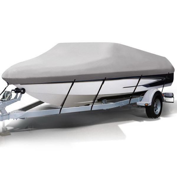 Foot Waterproof Boat Cover – Grey
