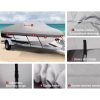 Foot Waterproof Boat Cover – Grey – 16-18.5ft Length