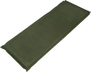 Trailblazer Self-Inflatable Suede Air Mattress – Olive Green, Small