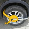 Heavy Duty Wheel Defender Lock Clamp Tyre Lock 13″ 14″ 15″ Car Caravan Trailer