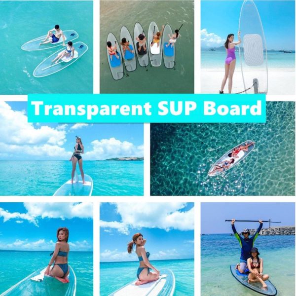 Crystal SUP Board Clear Paddle Board