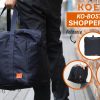 KOELE Navy Shopper Bag Travel Duffle Bag Foldable Laptop Luggage KO-BOSTON