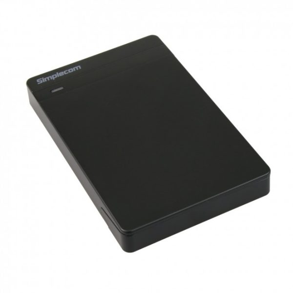 SE203 Tool Free 2.5″ SATA HDD SSD to USB 3.0 Hard Drive Enclosure Black