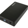 SE325 Tool Free 3.5″ SATA HDD to USB 3.0 Hard Drive Enclosure Black