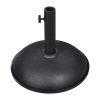 Umbrella Base 30 kg Steel and Cement – Black, 11 kg