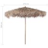 Bamboo Parasol 270 cm with Banana Leaf Roof