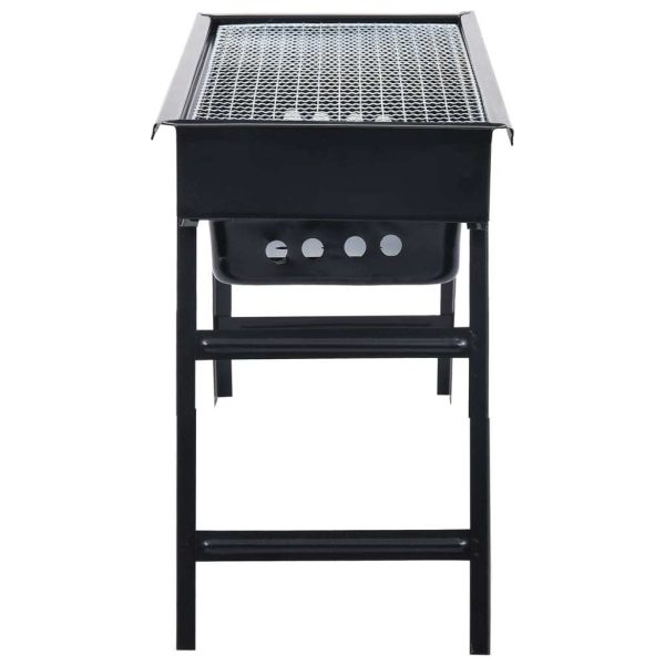 Portable Camping BBQ Grill Steel 60×22.5×33 cm