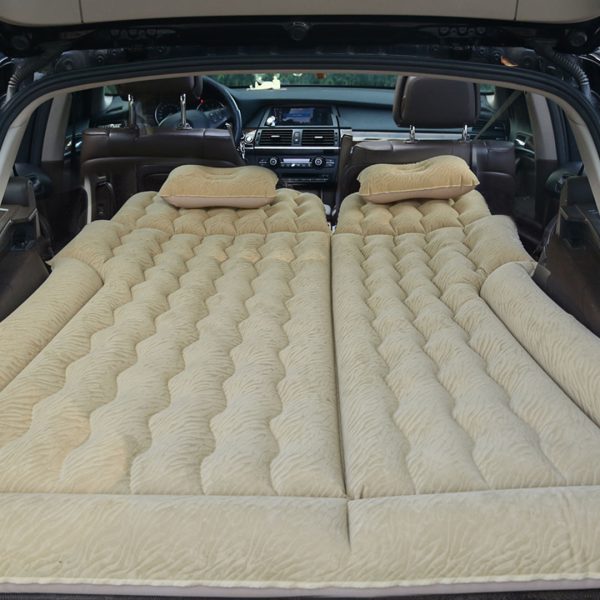 Inflatable Car Boot Mattress Portable Camping Air Bed Travel Sleeping Essentials